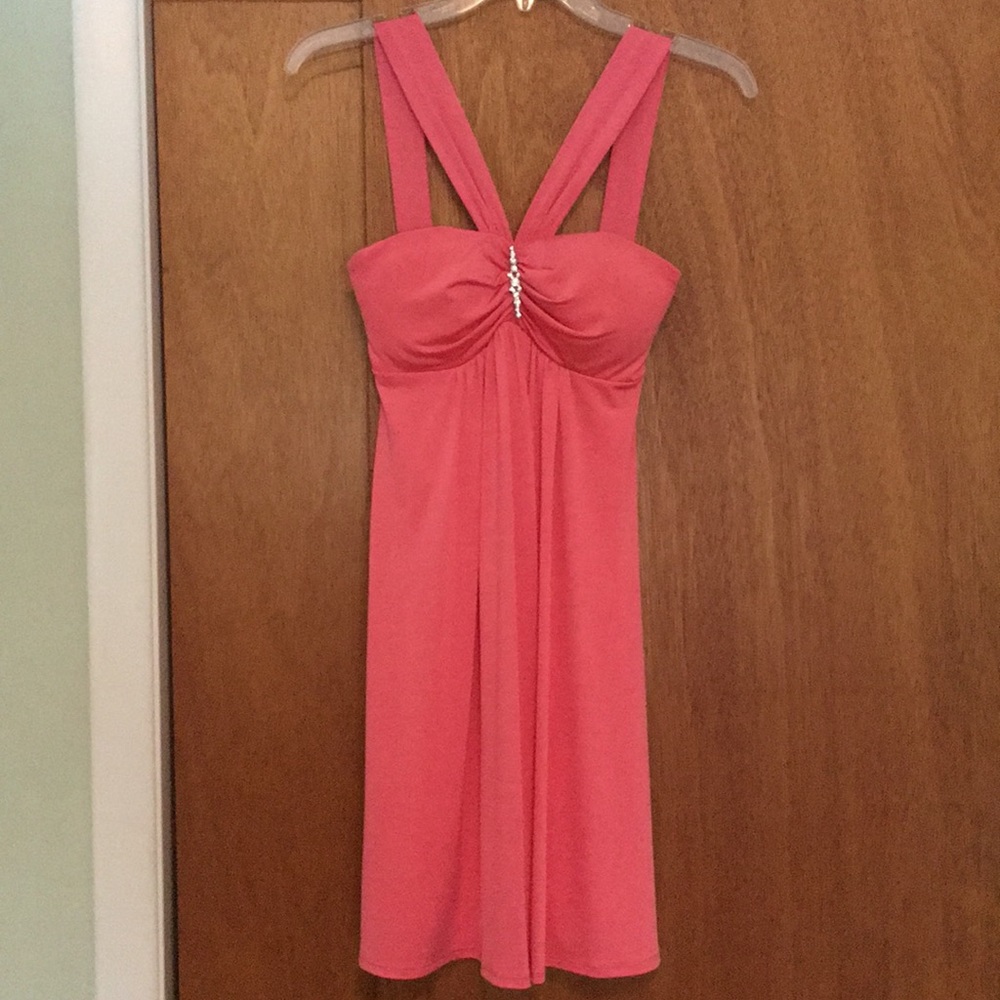 Salmon/Pink party dress !